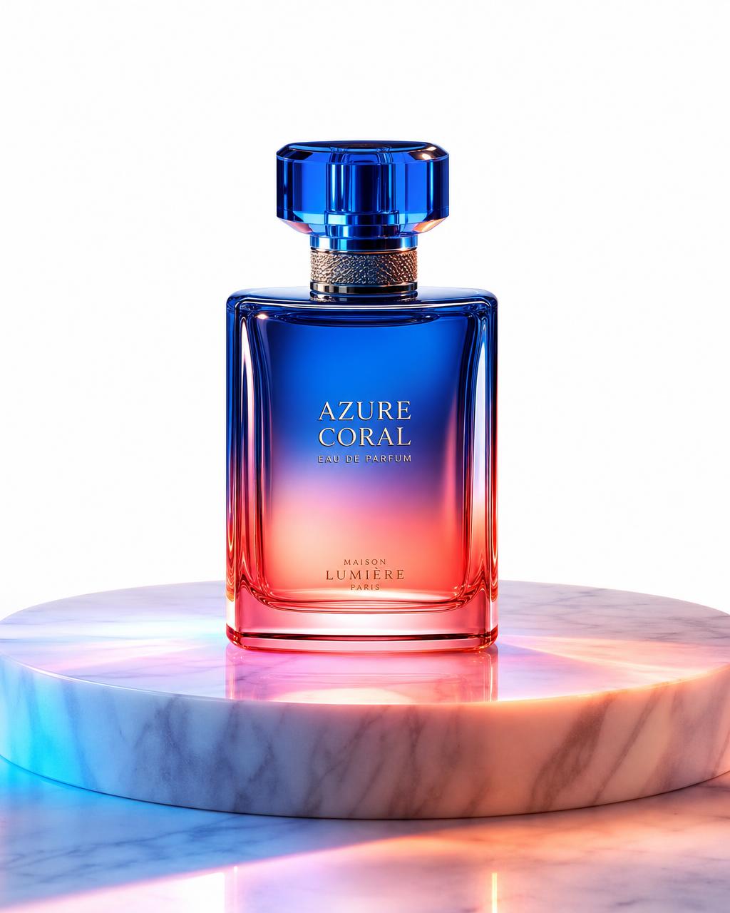 Photographie publicitaire d'un flacon de parfum réalisée à Nantes